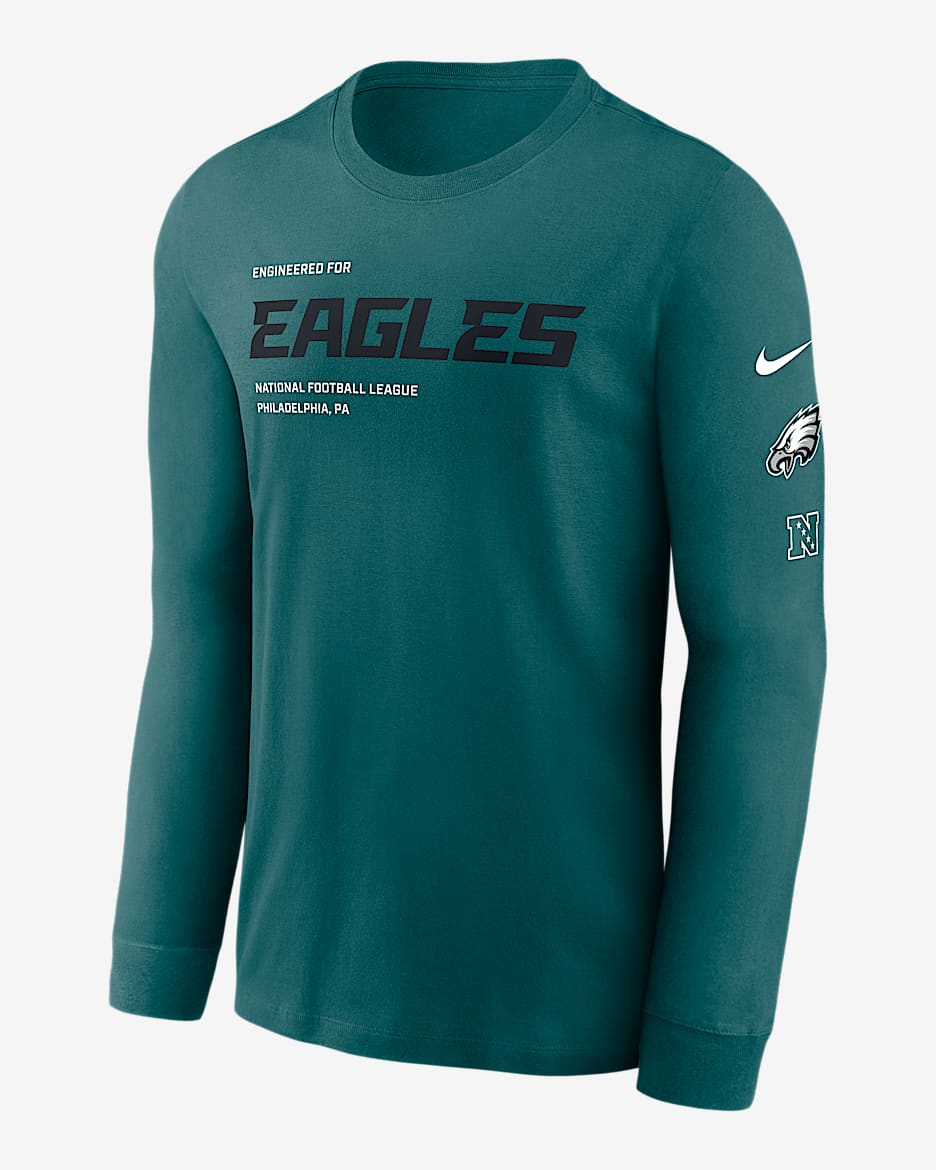 【Nike】Philadelphia Eagles Club Men's Nike NFL PulloverCrew Philadelphia Eagles Swing Pass Rewind Club Men's Nike NFL